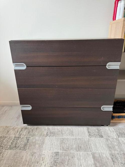 Ladekast met 4 Laadjes, Huis en Inrichting, Kasten | Ladekasten, Gebruikt, Minder dan 100 cm, 50 tot 100 cm, 25 tot 50 cm, 3 of 4 laden
