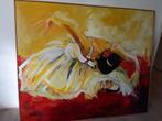 Balletdanseres olieverf van Franco Soro, Ophalen