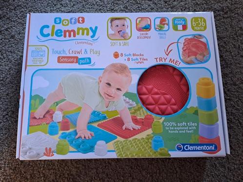 Zachte baby blokken en sensorische matten Clementoni, Kinderen en Baby's, Speelgoed | Educatief en Creatief, Nieuw, Ophalen of Verzenden