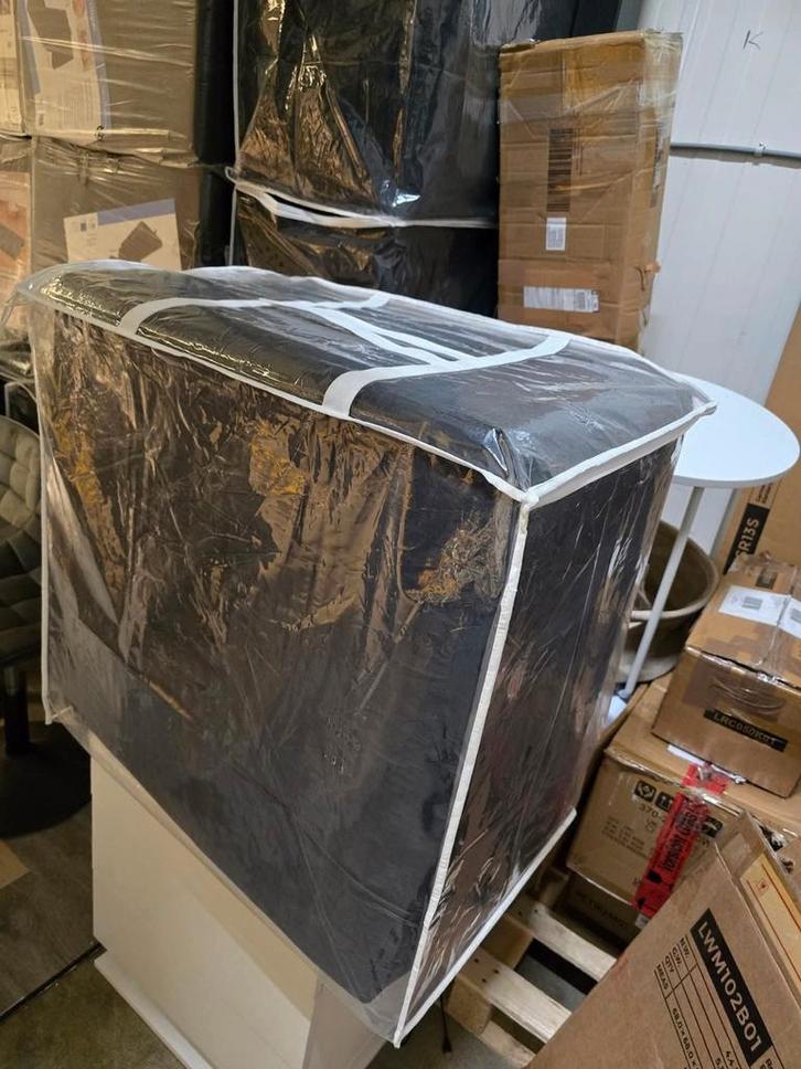 Nieuw 2-persoons Opklapmatras - Kubus/Stoel, Huis en Inrichting, Slaapkamer | Beddengoed, Nieuw, Overige typen, Tweepersoons, Zwart