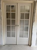 En suite deuren (openslaand), Doe-het-zelf en Verbouw, Deuren en Horren, Ophalen, Gebruikt, Minder dan 80 cm, Binnendeur