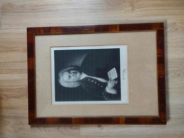 J.S. Bach ingelijst, schilderij, ets beschikbaar voor biedingen