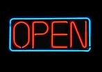 Open neon en veel andere leuke USA decoratie neons bar cafe, Verzamelen, Merken en Reclamevoorwerpen, Lichtbak of (neon) lamp