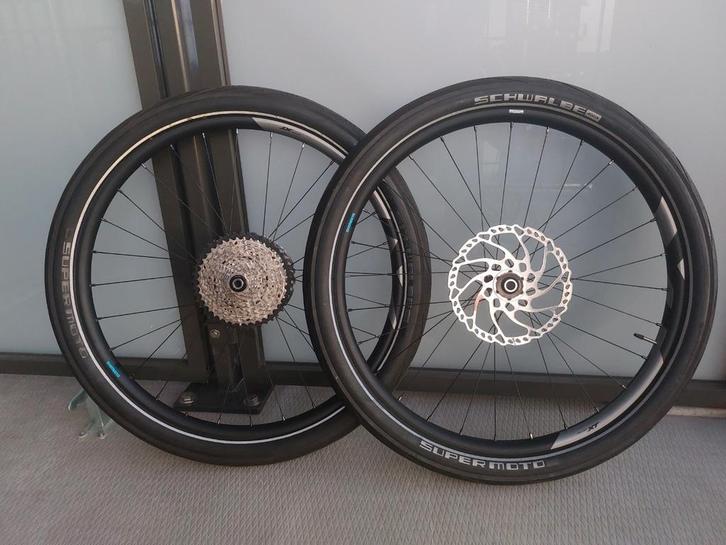 Shimano XT 12s Schwalbe wielset 27.5 boost, Fietsen en Brommers, Fietsonderdelen, Zo goed als nieuw, Mountainbike, Wiel, Ophalen