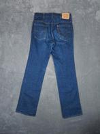 Levi 630 Broek W33 L34 Tapered Fit Donkerblauw Orange Tab, Blauw, ., Ophalen of Verzenden, Zo goed als nieuw