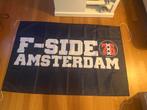 F-side vlag ajax 150 x 100 cm, Ophalen of Verzenden, Zo goed als nieuw, Ajax, Overige typen