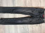 Vingino jongens zwarte flex fit jeans maat 140, Jongen, Gebruikt, Ophalen of Verzenden, Broek