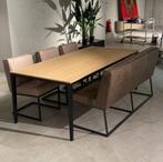 Eetkamerstoel & Bank Ronah, Ophalen, Bruin, Design, Nieuw