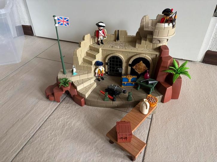 Playmobil Fort met Soldaten - Set 5139, Kinderen en Baby's, Speelgoed | Playmobil, Zo goed als nieuw, Complete set, Ophalen of Verzenden