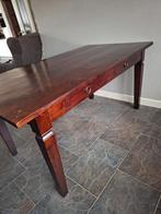 Te koop koloniaal eettafel., Huis en Inrichting, Tafels | Eettafels, Ophalen, 100 tot 150 cm, Koloniaal, Teakhout