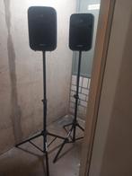 Samson auro d208 2x met statieven en bekabeling, Overige merken, Gebruikt, Ophalen of Verzenden, 120 watt of meer