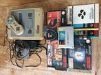 Super Nintendo SNES Console + 4 Spellen – Retro Bundel, Spelcomputers en Games, Ophalen of Verzenden, Gebruikt