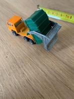 Majorette 218 Bernard Camion poubelle/vuilniswagen, Ophalen of Verzenden, Gebruikt, Bus of Vrachtwagen