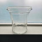 glazen ijsemmer/drankkoeler. Italiaans design., Overige typen, Nieuw, Ophalen of Verzenden, Glas