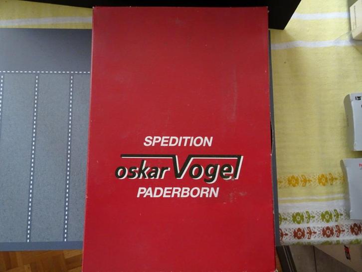 924 herpa oskar vogel set mercedes 4 modellen 1:87 truck, Hobby en Vrije tijd, Modelauto's | 1:87, Nieuw, Bus of Vrachtwagen, Herpa