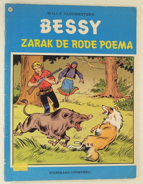 Vandersteen, Willy - Zarak de rode poema / Bessy 125, Boeken, Stripboeken, Gelezen, Eén stripboek, Verzenden