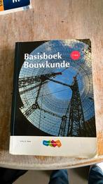 A.H.L.G. Bone - Basisboek Bouwkunde, Boeken, Ophalen of Verzenden, Zo goed als nieuw, A.H.L.G. Bone, Bouwkunde