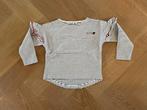 Petit Bateau dunne trui longsleeve wit rood meisje maat 110, Kinderen en Baby's, Kinderkleding | Maat 110, Meisje, Ophalen of Verzenden