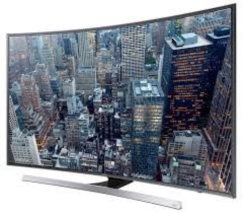 Samsung 55 inch 4K wifi Smart TV Curved met muurbeugel, Audio, Tv en Foto, Televisies, Zo goed als nieuw, LED, 100 cm of meer