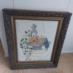 Doek met lijst 55x 55 cm, Huis en Inrichting, Woonaccessoires | Lijsten, 50 tot 75 cm, Ophalen of Verzenden, Zo goed als nieuw