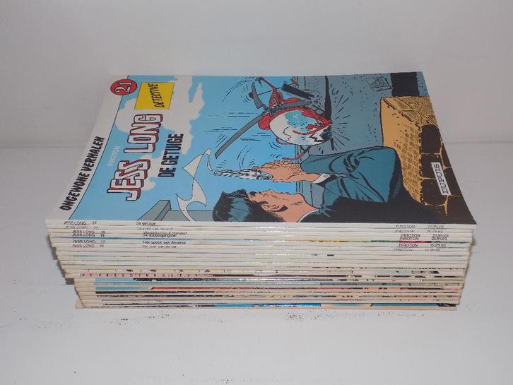 Jess Long ~ Complete serie 1 t/m 21, Boeken, Stripboeken, Gelezen, Complete serie of reeks, Ophalen of Verzenden