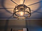 Moderne hanglamp met metalen frame, Ophalen, Zo goed als nieuw, Metaal, Minder dan 50 cm