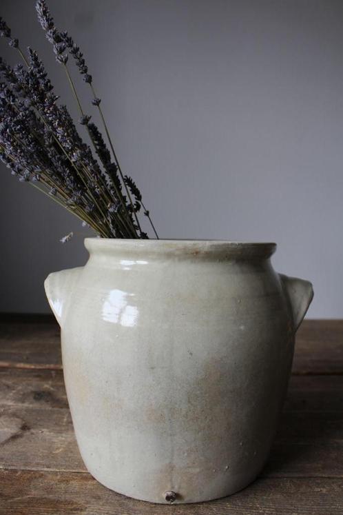 Oude Franse brocante grespot Nr.8 *Pronck & Praal*, Antiek en Kunst, Curiosa en Brocante, Ophalen of Verzenden