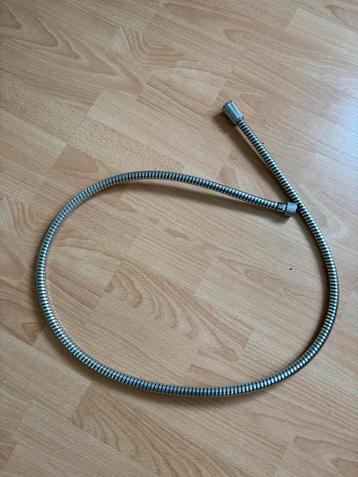Te koop geplastificeerde rvs doucheslag 125 cm beschikbaar voor biedingen