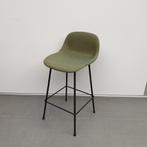 Muuto design barkruk - groene stoffering, Gebruikt