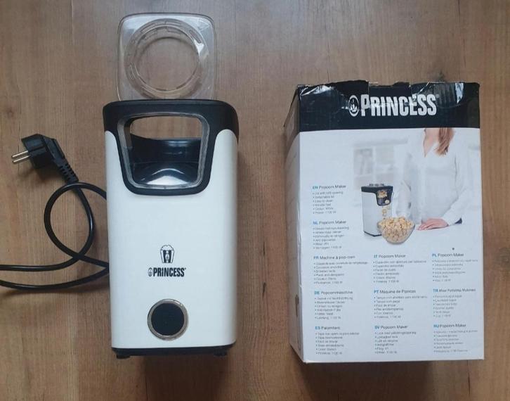 Princess popcornmachine (zo goed als nieuw), Huis en Inrichting, Keuken | Keukenbenodigdheden, Zo goed als nieuw, Ophalen