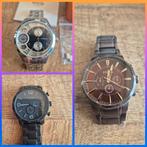 Fossil heren horloges., Sieraden, Tassen en Uiterlijk, Horloges | Heren, Overige merken, Staal, Staal, Ophalen of Verzenden