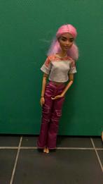 Barbie met regenboog haar, Verzenden, Zo goed als nieuw, Barbie
