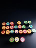 Stempels alfabet letters, cijfer 2 en 2 stempels tand/kies., Hobby en Vrije tijd, Stempelen, Ophalen of Verzenden, Zo goed als nieuw
