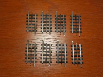 Trix Express 4308 - Rechte rails 49,2mm (8x) beschikbaar voor biedingen