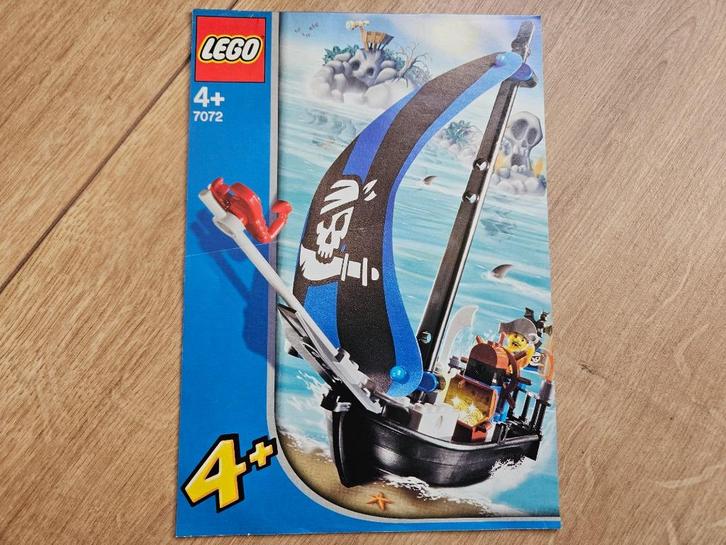LEGO 7072 - Pirates - Kapitein Kapers piratenschip, Kinderen en Baby's, Speelgoed | Duplo en Lego, Zo goed als nieuw, Lego, Complete set