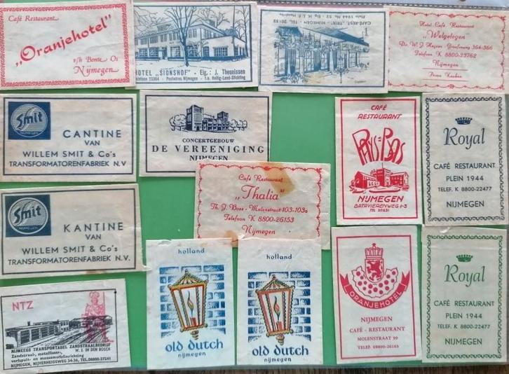 Nijmegen 319, Verzamelen, Suikerzakjes, Verzenden