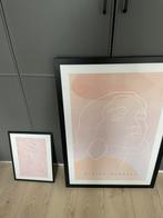 Bijpassende schilderijtjes, Ophalen, Zo goed als nieuw, Hout, Minder dan 50 cm
