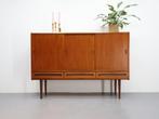 Deens design wandmeubel | Teak | Jaren 60, Ophalen, ., 100 tot 150 cm, 150 tot 200 cm