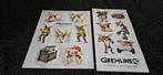 Gremlins stickers 1983,1984 vintage, Verzenden, Film, Tv of Omroep