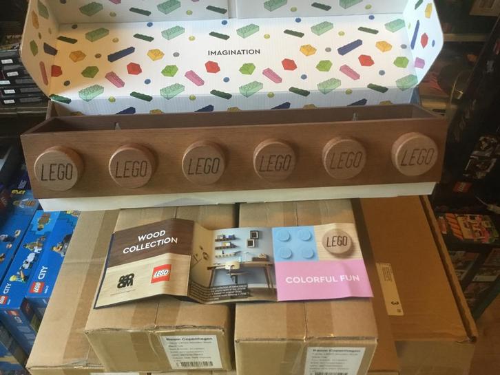 Nieuwe Lego Houten Boekensteun in Verpakking, Kinderen en Baby's, Speelgoed | Duplo en Lego, Nieuw, Lego, Complete set, Ophalen of Verzenden