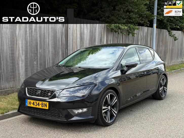 Seat Leon 2.0 TDI DSG FR 184PK LED Seat Sound 5DRS BTW APK!, Auto's, Seat, Bedrijf, Te koop, Leon, ABS, Airbags, Airconditioning