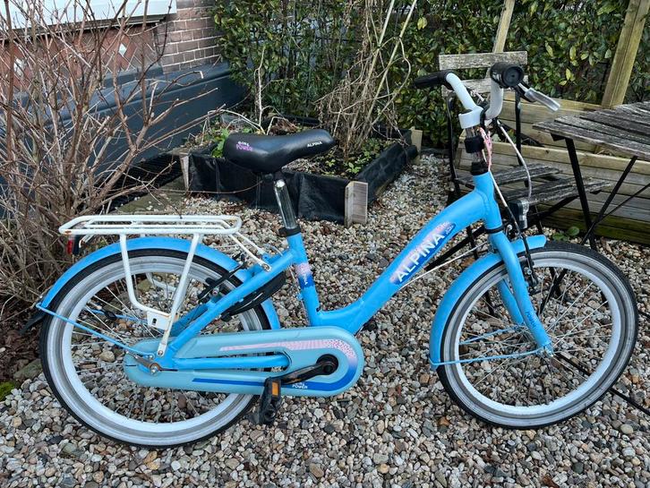 Alpina girlpower 20 inch, Fietsen en Brommers, Fietsen | Meisjes, Zo goed als nieuw, 20 inch, Handrem, Ophalen