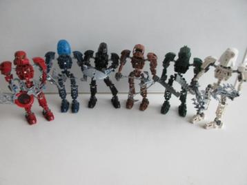 6 Bionicle's Toa Metru 8601 t/m 8606. Verzending is mogelijk beschikbaar voor biedingen