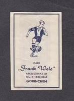 Suikerzakje Frank Wels Unitas Voetbal Gorinchem, Ophalen of Verzenden, Zo goed als nieuw