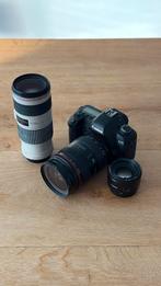 Canon 5D Mark II body + objectieven, Gebruikt, Spiegelreflex, Canon, 8 keer of meer