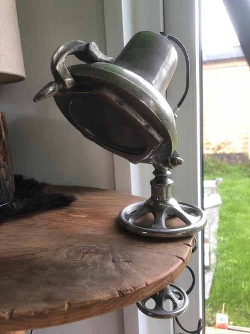Klein industrieel klem lampje PTMD, Antiek en Kunst, Antiek | Lampen, Ophalen