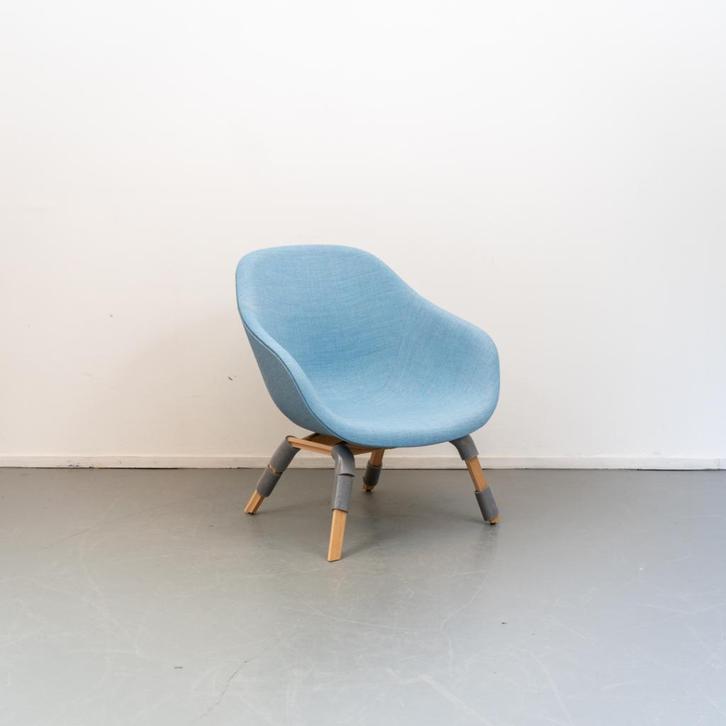 2 Hay about a Lounge Chair Blauw AAL 83 Nieuw, Huis en Inrichting, Fauteuils, Nieuw, Hout