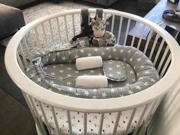 Bopita Ronde Box met 2 boxkleden, Kinderen en Baby's, Babywiegjes en Ledikanten, Gebruikt, Overige typen, Ophalen
