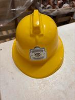 Brandweer Carnaval Helm - Geel, Ophalen of Verzenden, Zo goed als nieuw, 110 t/m 116, Jongen of Meisje