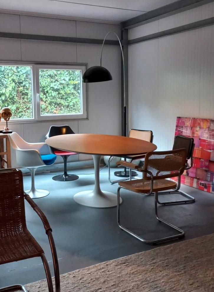 Tailor made houten tulipe tafels eero saarinen. Tulipe stoel, Huis en Inrichting, Bureaus, Zo goed als nieuw, Ophalen of Verzenden